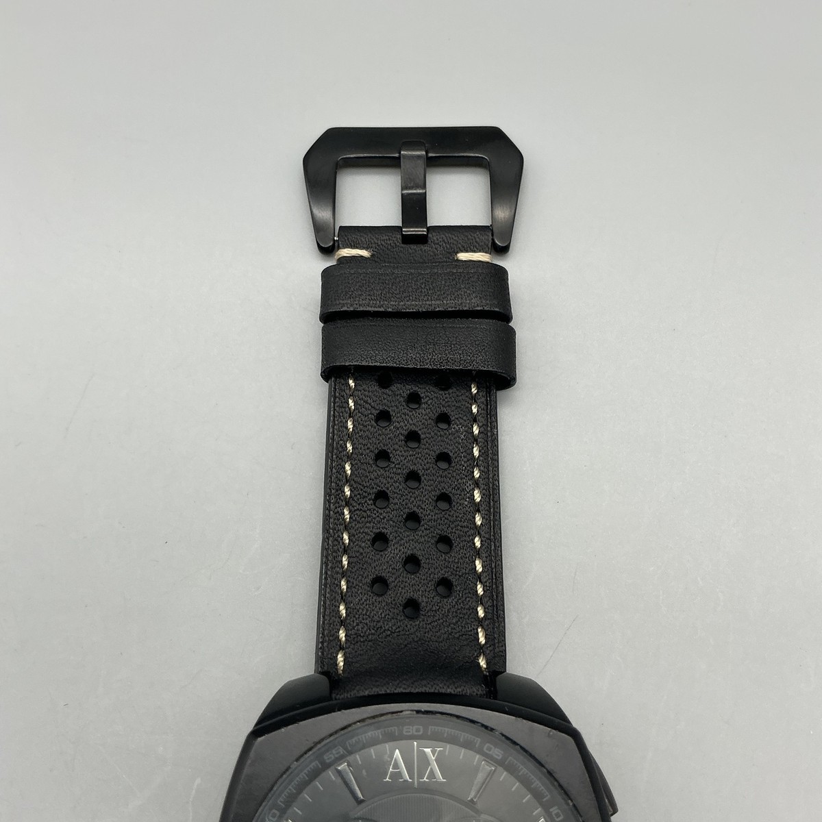 Armani Exchange Mens Watch 44mm Black Dial Chronograph AX1174 New Battery Armani Exchange Men main image 4