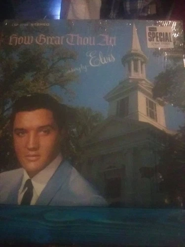 elvis presley vinyl lp how great Thou art lsp 3758 in shrink 1st press