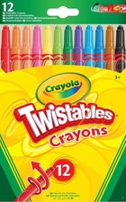 Crayola Twistables Lot De 12 Crayons Sans Taille Pour Enfants 3+