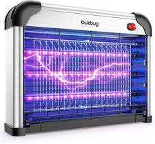 LED Bug Zapper Indoor, 10 Years Lifespan 3 Lamps Sustainable Less Power, 3800V