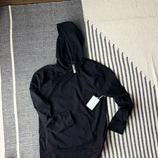 Zella Live In Men  s S Black Pullover Hoodie Moisture Wicking Stretch