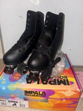 New In Box Impala Rollerskates Quad Skates Black Women's Size 11 Men  s 9