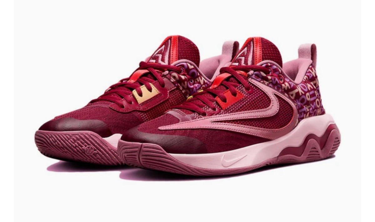 6.5 Nike Giannis Immortality 3 Alphabet Bros Red Peach Pink DZ7533