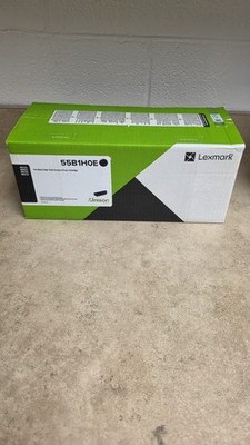 Lexmark 55B1H0E High Yield Black Toner Cartridge 15,000 Pages Genuine New