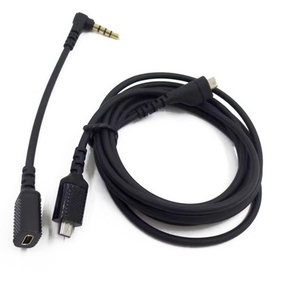 150cm Sound Card Audio- Cable For Steel-Series Arctis 3/5/7 Pro Headphone J