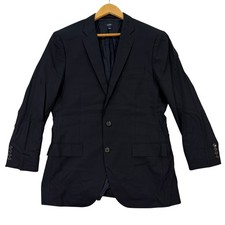 J.Crew Loro Piana S120 Mens 40S Ludlow Jacket Navy Blue Wool Blazer Suit Coat