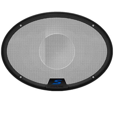 Alpine S-Series Speaker Grill - 6.5 Inch Replacement Grill For Alpine Speakers