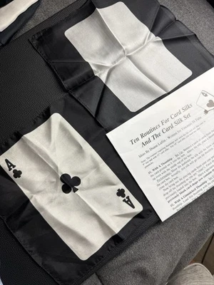 🔥Juan Tamariz Style Card Silk Set Produced By Duane Laflin NEW!! Card Magic🔥🔥 - Image 1 of 4