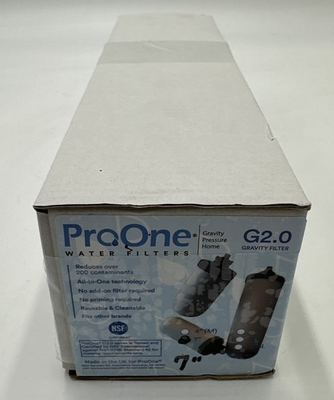 #ad ProOne G2.0 7” Gravity Water Filter Replacement Element Hardware $49.95