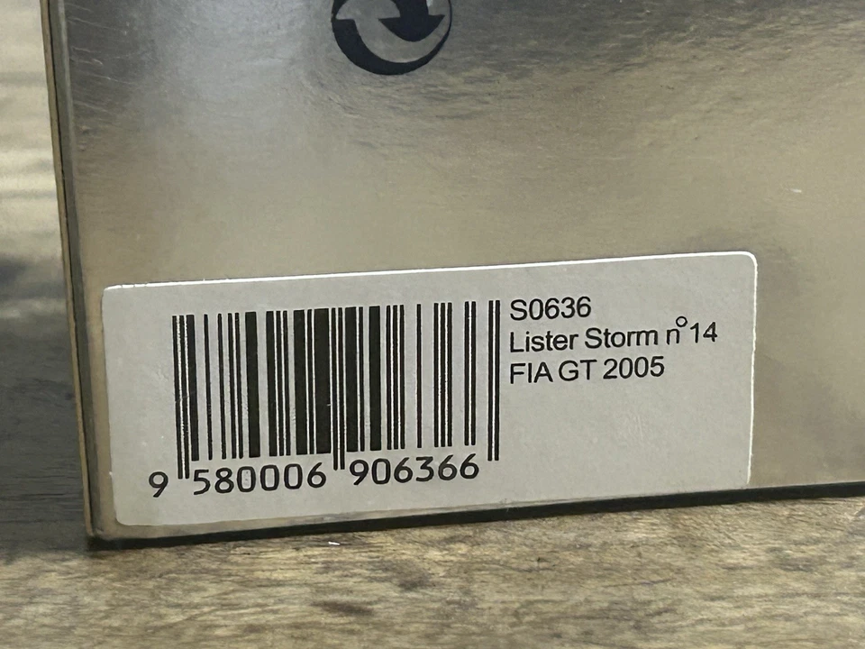 Искра Jaguar Lister Storm N14 FIA GT 2005 S0636 б/у отсутствует оба зеркала - Изображение 3 из 4