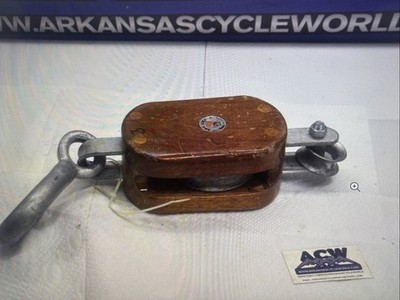 B2-3 Sea Link Abel Single Sheave Block W/ Fixed Hook 2800 SL1010B-8H FREE SHIP