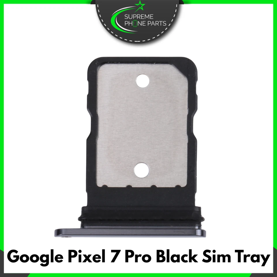 For Google Pixel 7 Pro Replacement Sim Tray Holder Slot ( Black ) - UK Seller