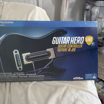 激レアGuitar Hero Live PS4 ギターコントローラー2本セット Guitar Hero Live Bundle In Box w/ Guitar, Dongle, No Game