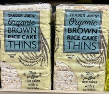 2 paquetes de pasteles de arroz integral…