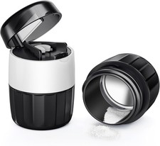 DEPAD 3-in-1 Pill Crusher and Pill Cutter, Pill Crusher Fine Powder, Pill Gri...