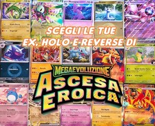 Pokemon Ascesa Eroica ASC | Ex, Reverse e Holo Italiano | Scegli le tue carte!