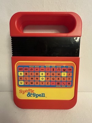 Classic Speak & N Spell Kahootz #09624 Electronic Learning Game - Tested