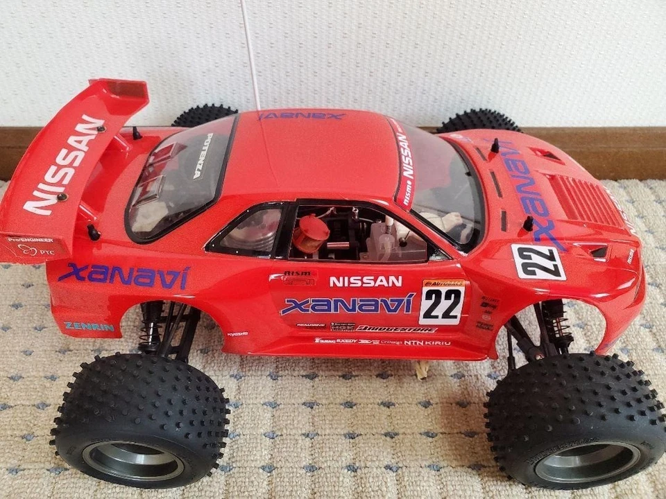 Kyosho Xanavi Nismo Rc Car Gtr 4Wd Electric Powered On-Road Racing 1/10 Scale - Image 3 of 4
