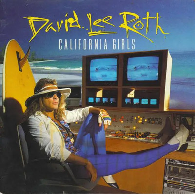 David Lee Roth California Girls Vinyl Single 7inch NEAR MINT Warner