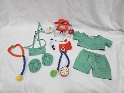 Build-A-Bear Medical Kit Scrubs Outfit Accessories Doctor Nurse Hospital 
