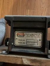 Foley Belsaw 3250928 Corrugating Scissor Vise, Rare