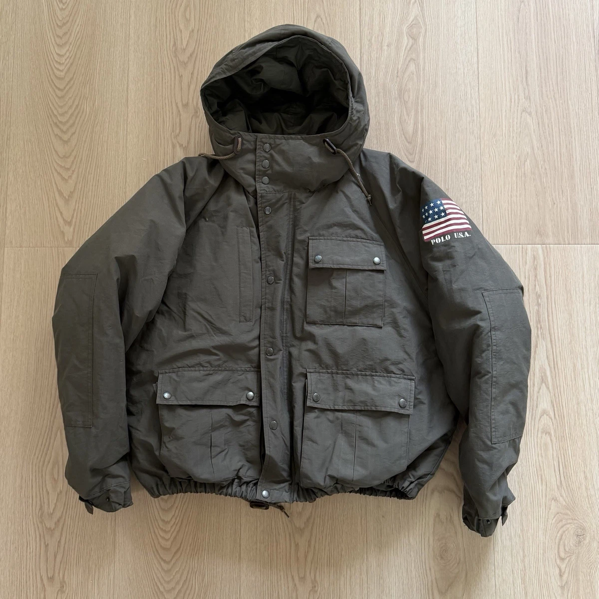 vintage ralph lauren down jacket products for sale | eBay
