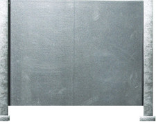 pannello in ferro zincato per recinzione