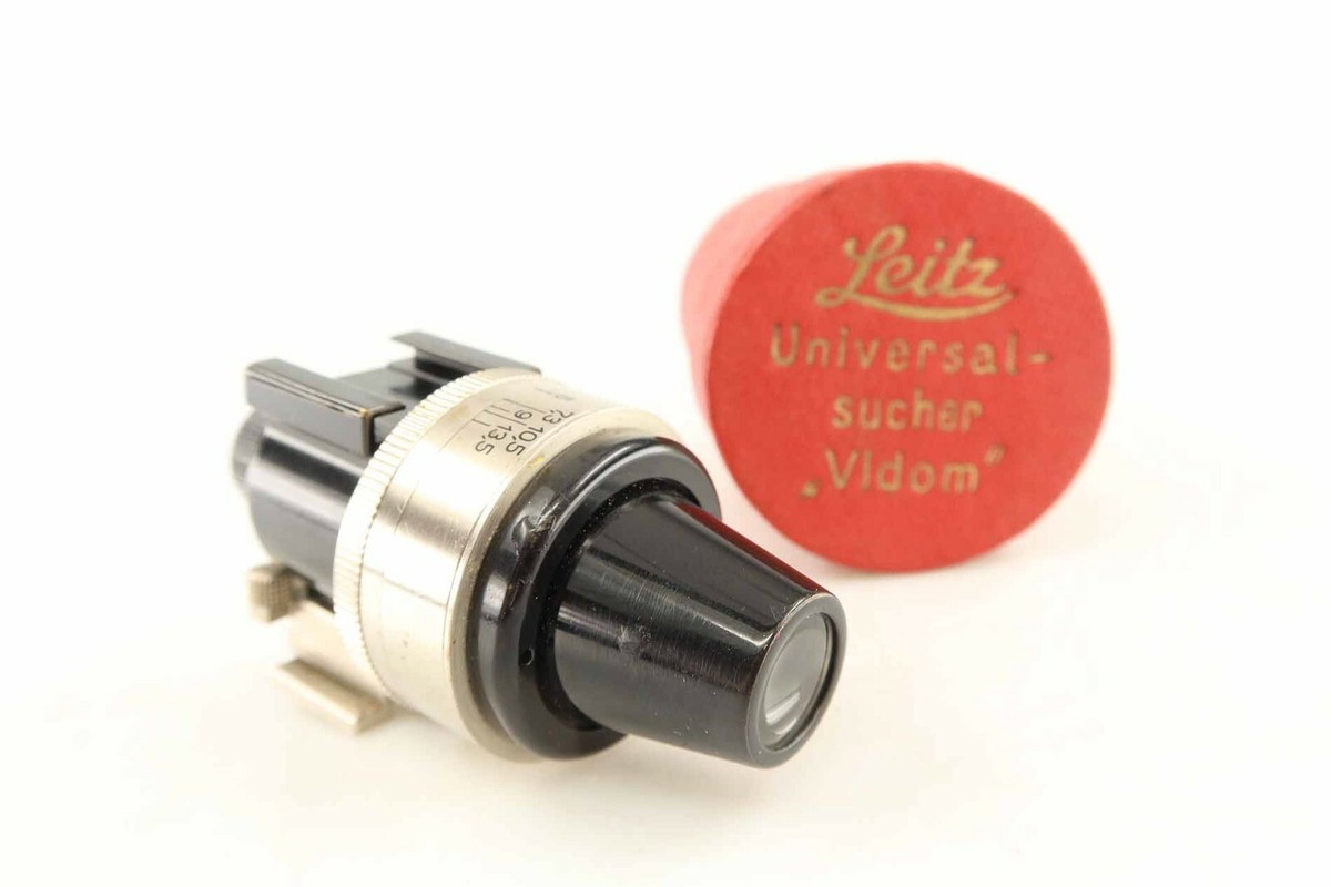 Leica VIDOM Universalsucher Sucher View finder black nickel Leica VIDOM Universalsucher Sucher View finder black nickel