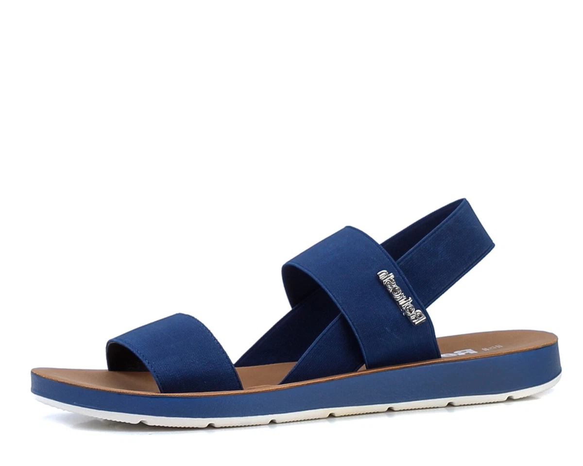 Details 152+ navy blue leather sandals best - netgroup.edu.vn