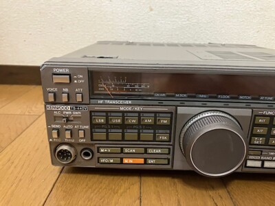 KENWOOD TS-440V トランシーバー 現状品 KENWOOD TS-440V Built-in Auto Tuner Transceiver From Japan