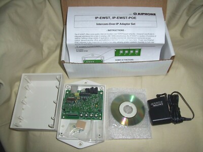 AIPHONE IP INTERCOM ADAPTER SET # IP-EWST-1  IP-EWST-POE