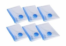 Origuuds Sacchi Trasparenti Grandi, 90cm x 120cm Bustine di Plastica Alimentare per Conservazione per Piumoni Cuscini Vestiti Stagionali Valigia Protezione da Polvere e Umidità (50 µm/5 Pezzi