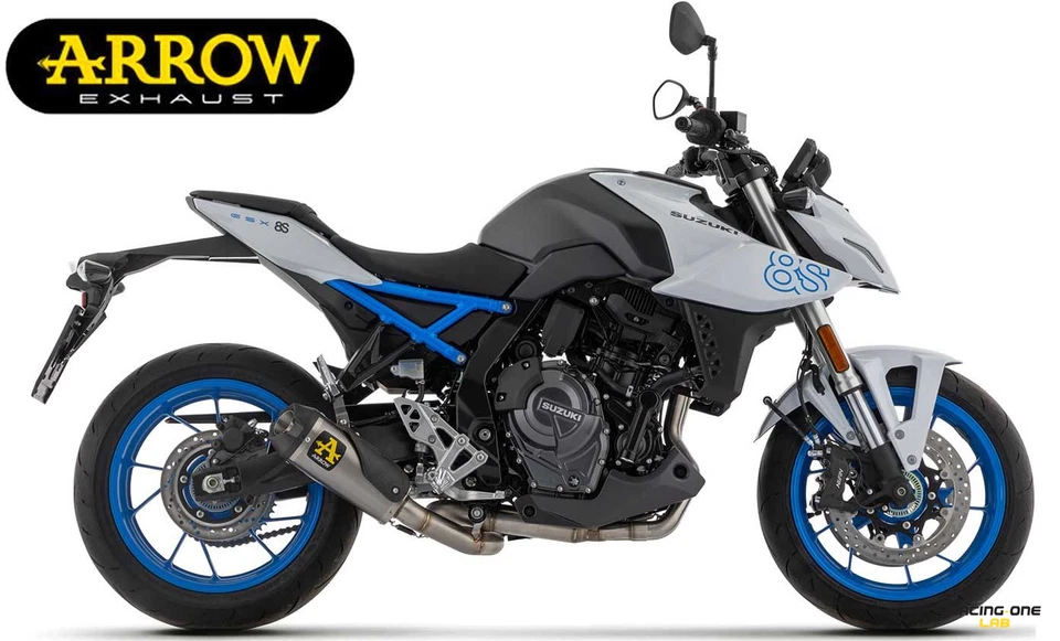 SCARICO COMPLETO ARROW CON CAT. EURO5 E TERMINALE TITAN SUZUKI GSX-8S / 8R 23-24 - Immagine 2 di 4