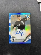 2019 Bowman Chrome 1st Konnor Pilkington Blue Refractor Prospect Autograph /150