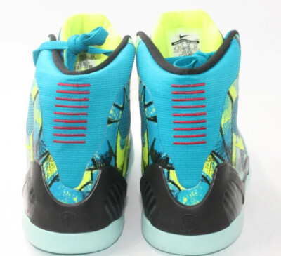 Nike Kobe IX Elite Perspective 5.5Y=Womens sz 7 Neo Turquoise Volt