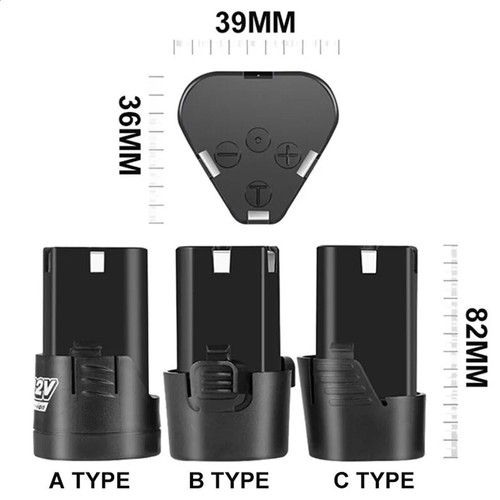 Batería recargable de iones de litio 1500 mAh 12 V para taladro destornillador eléctrico universal - Imagen 14 de 22