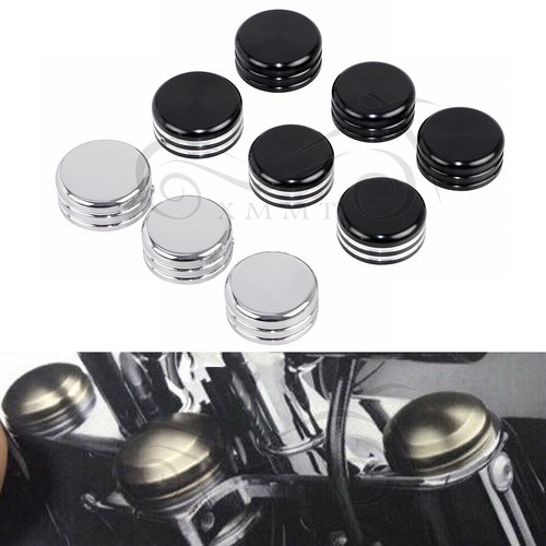 CNC Upper Fork Stem Nut Cover For Harley Dyna Heritage Softail Classic