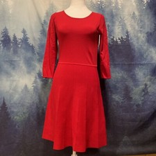 Beautiful Red Women’s Ann Taylor Dress Sz S Holiday Christmas Party