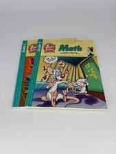 Lot of 2 Animaniac McGraw Hill Junior Academic Series Books Grade 1 Reading Math