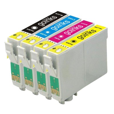 4 Ink Cartridges (Set) for Epson Stylus Photo R240 R245 RX420 RX425 RX520 | eBay