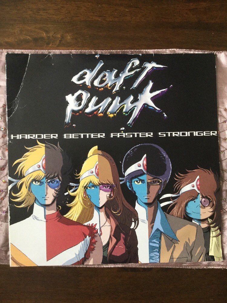 Daft Punk Harder Better Faster Stronger Single 12” Vinyl Record | eBay