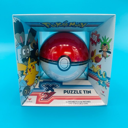 Pokemon XY Puzzle In Pokeball Tin 100pcs Jigsaw Puzzle