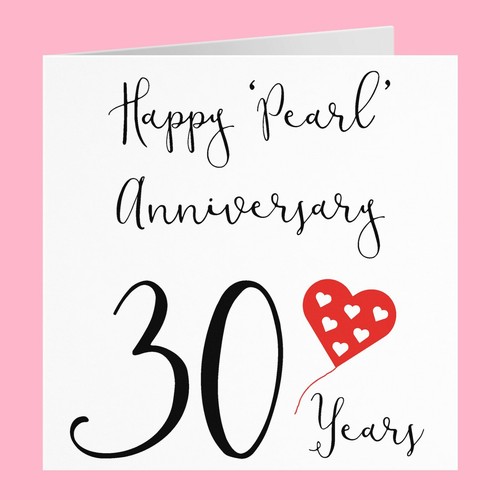 happy 30th pearl anniversary