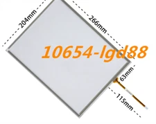 1 PCS for New 12.1" Inch 4-Wire 266X204mm Resistive Touch Screen Glass @24