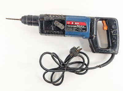 Bosch 11212VSR Bulldog Rotary Hammer Drill   Corded SDS Plus   6A 120V