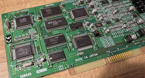 Vintage Boxed Yamaha SW60XG ISA Wavetable Upgrade Card. General Midi / XG Midi - Afbeelding 7 van 14