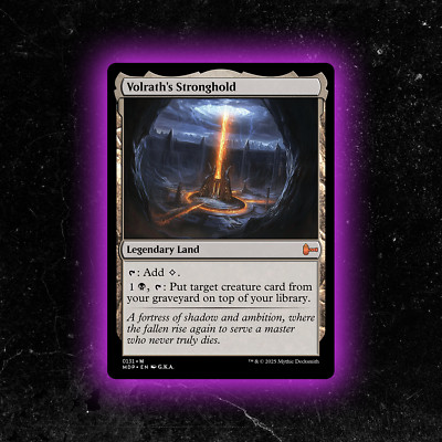Volrath's Stronghold - Custom Magic: The Gathering Card - High-Quality