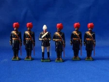 COJF-3199 - Indian Mountain Artillery Battery 1900 (Set 45) 6 Figures