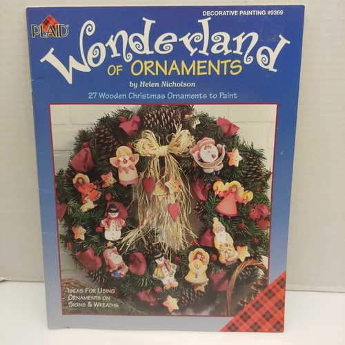 Wonderland Of Ornaments 27 Projects 1997 Instruction Book FolkArt