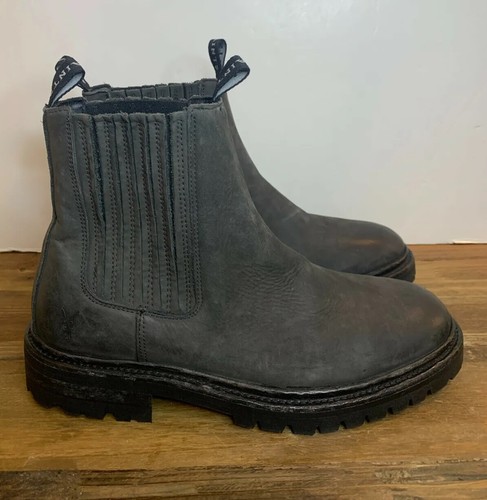 Saints Men's Black Chelsea Boot Size 